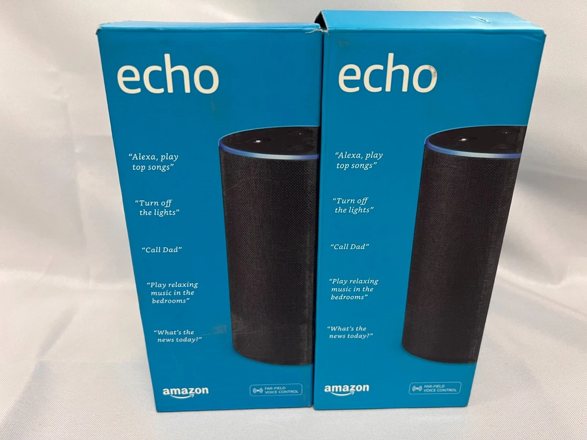 Echo (2nd Generation) Smart Assistant - Charcoal Fabric for