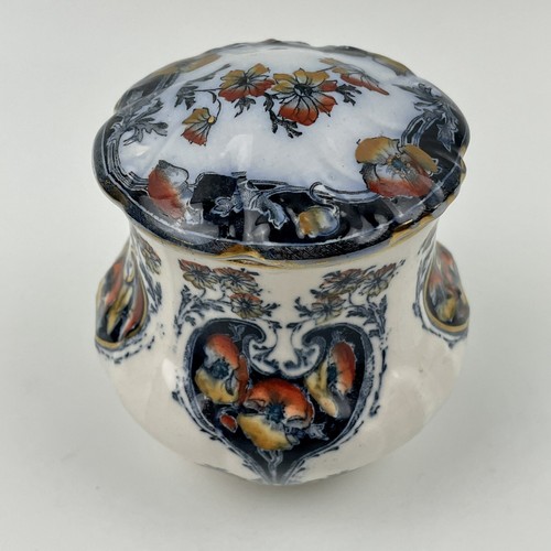 Antique 5 Piece Jewelry/vanity Set Cromer 1790 K&C Late Mayers Losol Ware Rare - Picture 8 of 12