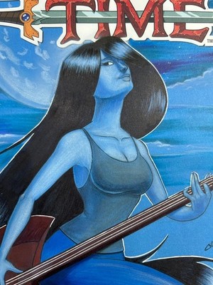original art marceline on blank cover adventure time | eBay
