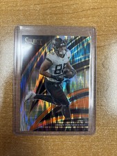 Panini Select Football Orange Shock Prizm Club Level Brenton Strange 2025 #230