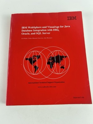 IBM WebSphere VisualAge Java Database Integration DB2 Oracle SQL Server Book 