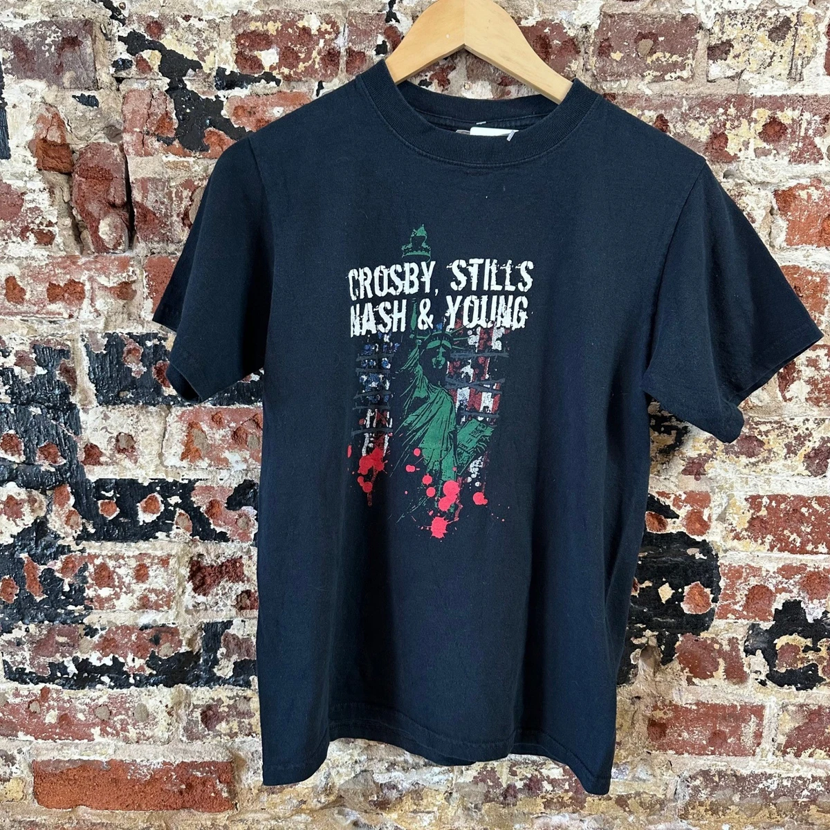 Crosby Stills Nash Shirt In Men's Vintage T-Shirts for sale | eBay