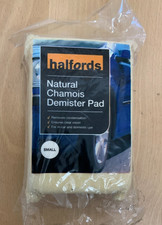 NOWOŚĆ - Halfords Natural Chamois Demister Pad - Czyszczenie szyb przedniej
