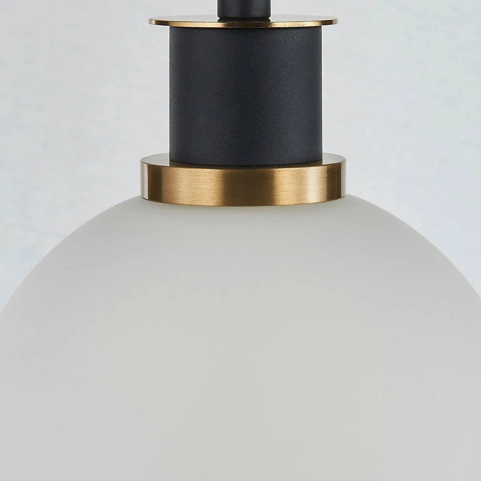 Mini colgante Artcraft Lighting AC11870 gema 6" W - negro Foto 2 de 4