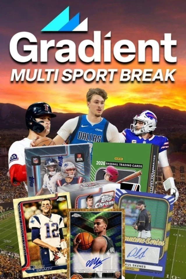 $1 Start Multi-Sport Breaks with Jake! Topps MLB + NFL Products!