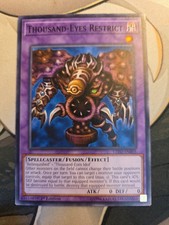 Yugioh! Thousand-Eyes Restrict - 1st Ed Common - LED2-EN005 - NM