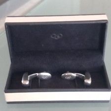 Links of London Hallmarked Sterling Silver Gents Cufflinks. Original Box 18.16 g