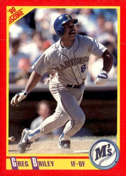 1990 Score #303 Greg Briley