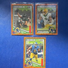 2025 Score - Rookies Terrance Ferguson #72 Pumpkin (RC) Adams Verse lot LA rams
