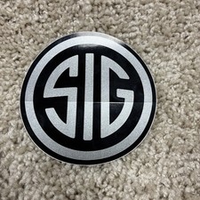 Sig Sauer Sticker Decal 4  Window Glass Auto Vehicle Vinyl