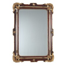 Specchiera Antica Legno Laccato Dorato Francia XIX Secolo Originale