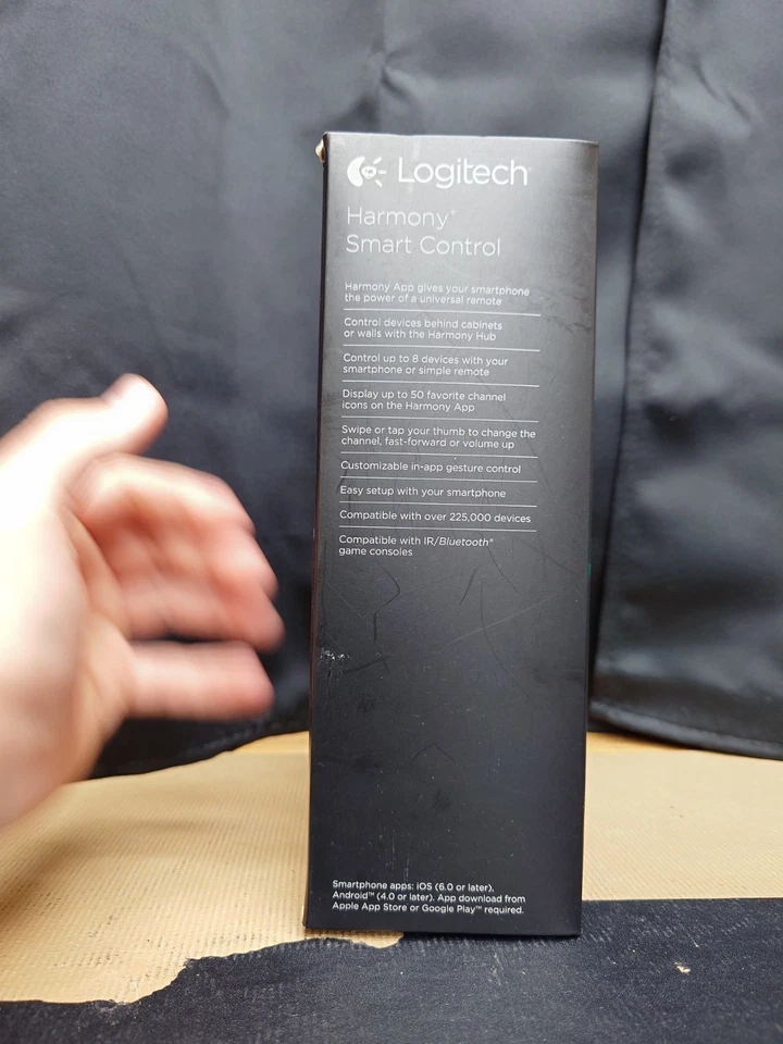 NIB Logitech Harmony Smart Control System 915-000194 Remote & Hub Package NEW - Image 2 of 4