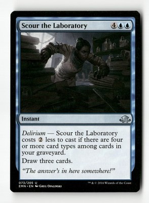 Scour the Laboratory U - Eldritch Moon 73 HP MTG