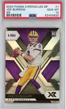 Graded 2020 Panini Chronicles Draft Picks Joe Burrow #1 XR Rookie RC Football Ca