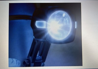 SW-0597 SIGMA EOX FL 100 Beleuchtung für E-Bikes kabelgebunden schwarz B-WARE