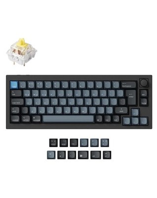 Keychron Q2 Pro Custom Mechanical Keyboard ISO UK Layout, Full Metal ...