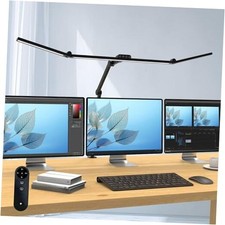 36W Bright Led Desk Lamp with Clamp, 47 Inches Long Architect Desk Large Black