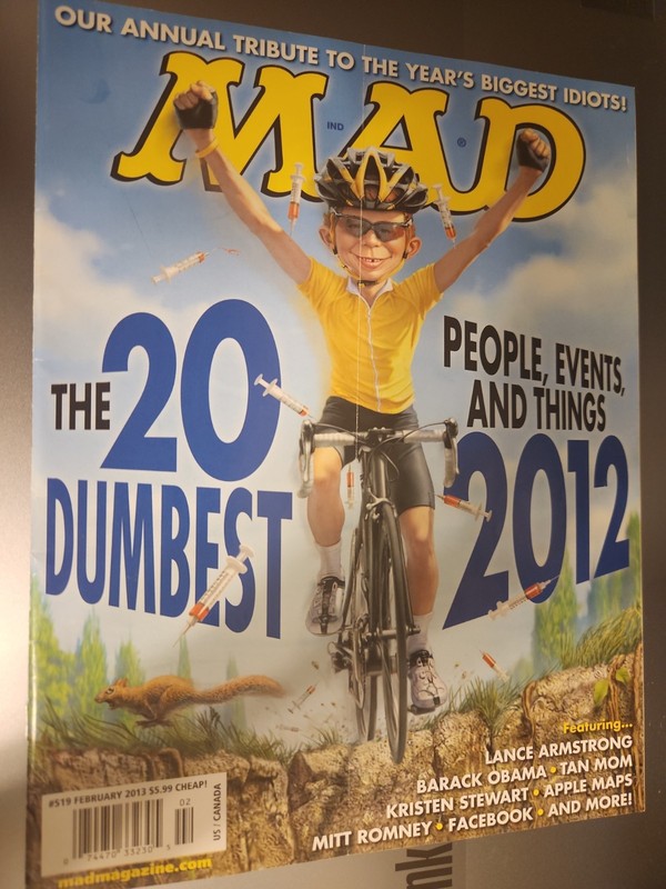Mad Magazine #519 February 2013