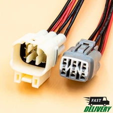 Electrical connector 6-pin. Female + Male. Waterproof. 20311K