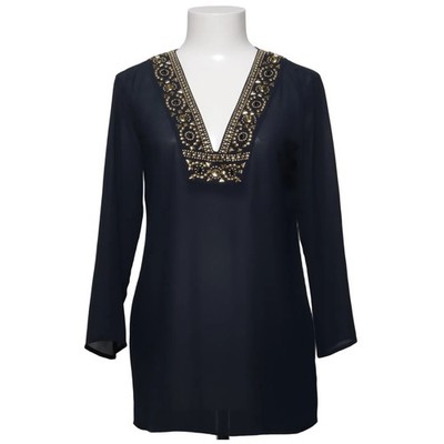 Michael Kors, Bluse, Größe: S, Blau, Polyester, Damen #teV