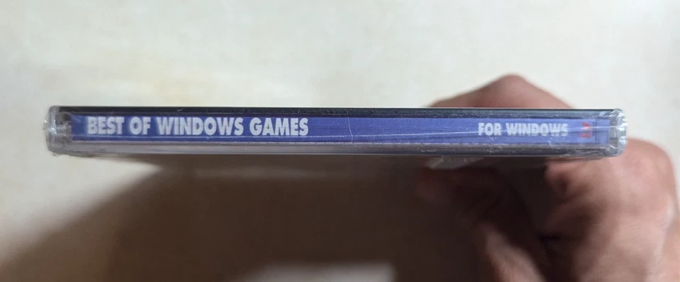 Best of Windows Games Vintage CD-ROM PC 1996 New With Vintage Tag Sealed Fast - Image 3 of 4