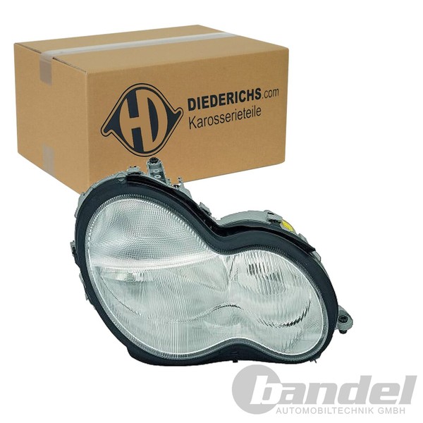 Diederichs Halogen Scheinwerfer (Lwr Pneumatisch) Links Passend FüR MB C-KLASSE-image