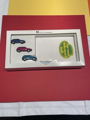Wiking VW Golf Evolution Modell Sammlung Aus Dem Werk Wolfsburg 1:87 OVP