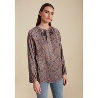 Lily And Lionel Women's Blouse UK 12 Grey 100% Viscose Basic New with tags