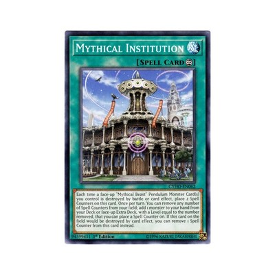Yu-Gi-Oh TCG CYHO-DE062 C Mythische Institution Kybernetischer Horizont