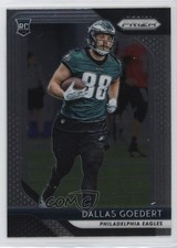 2018 Panini Prizm Rookie Dallas Goedert #299 1nv9
