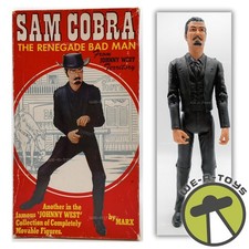 Sam Cobra The Renegade Bad Man From Johnny West by Marx 2072 Action Figure 1969