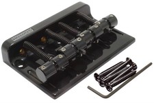 201B-4 4-String Bass Bridge 2 1/4 spacing - Black