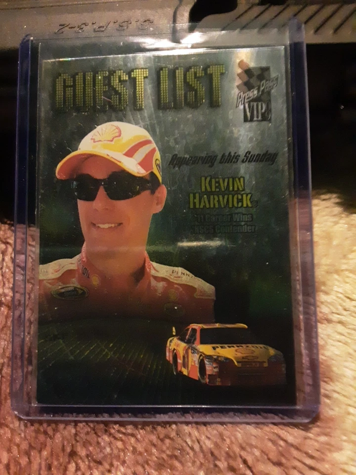 2008 Press Pass VIP Guest List Kevin Harvick #GL20 NASCAR Racing - Image 3 of 4