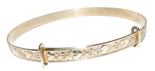 Enfants 9ct 9carat or Jaune Bracelet - Photo 2/6