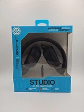 JLab Audio Wired On-Ear Headphones - Black