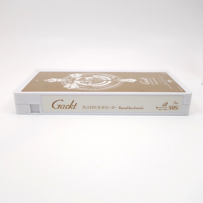 Gackt Platinum Box II DVD + VHS Limited Edition Bible Case Japan