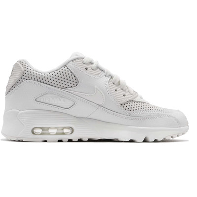 NEW Size 6.5Y Kids Nike Air Max 90 SE LTR GS 'Summit White' Sneaker 859560-100
