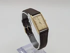 Vintage Seiko Ladies Mechanical Watch 11-5140 Gold Plated Leather Strap Working