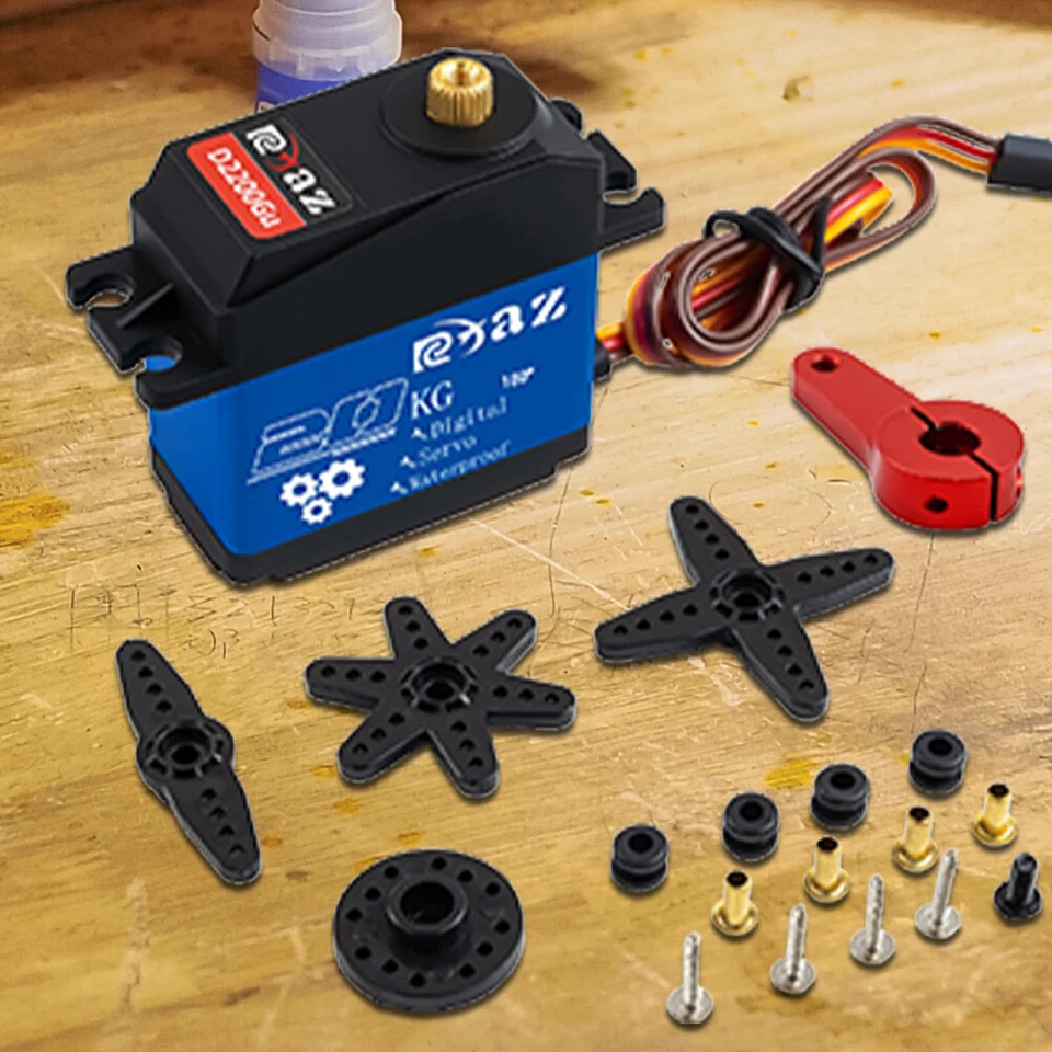 20KG 25KG 30KG 35KG RC Servo Waterproof 180° RC Digital Servo High Torque Servo - Bild 2 von 4