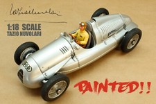 TAZIO NUVOLARI 1/18 FIGURE  DRIVING PAINTED FOR CMC AUTO UNION D
