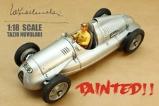 1/18 FIGURES TAZIO NUVOLARI DRIVING PAINTED FOR CMC AUTO UNION D