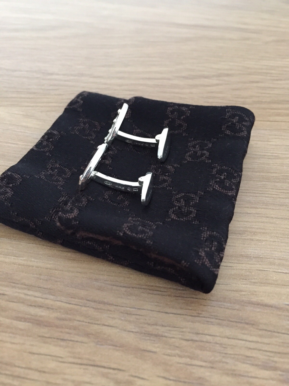 Gucci Interlocking Cufflinks - image 4