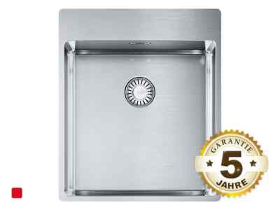 Franke Box BXX 210-40 A Edelstahl-Spüle glatt Spülbecken Küchenspüle Einbauspüle