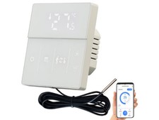 Thermostat connecté et intelligent pour chauffage au sol avec commandes vocales