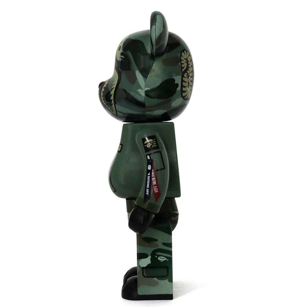BE@RBRICK BAPE (R) × ALPHA 100％ & 400％ New | eBay