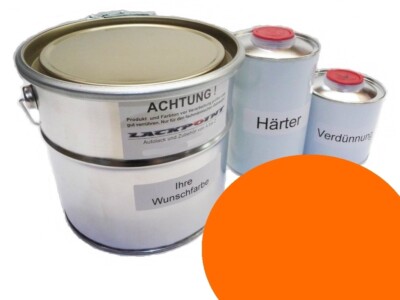5 Liter Set 2K Autolack geeignet für Mercedes 673 Saharagelb kein Klarlack Glan