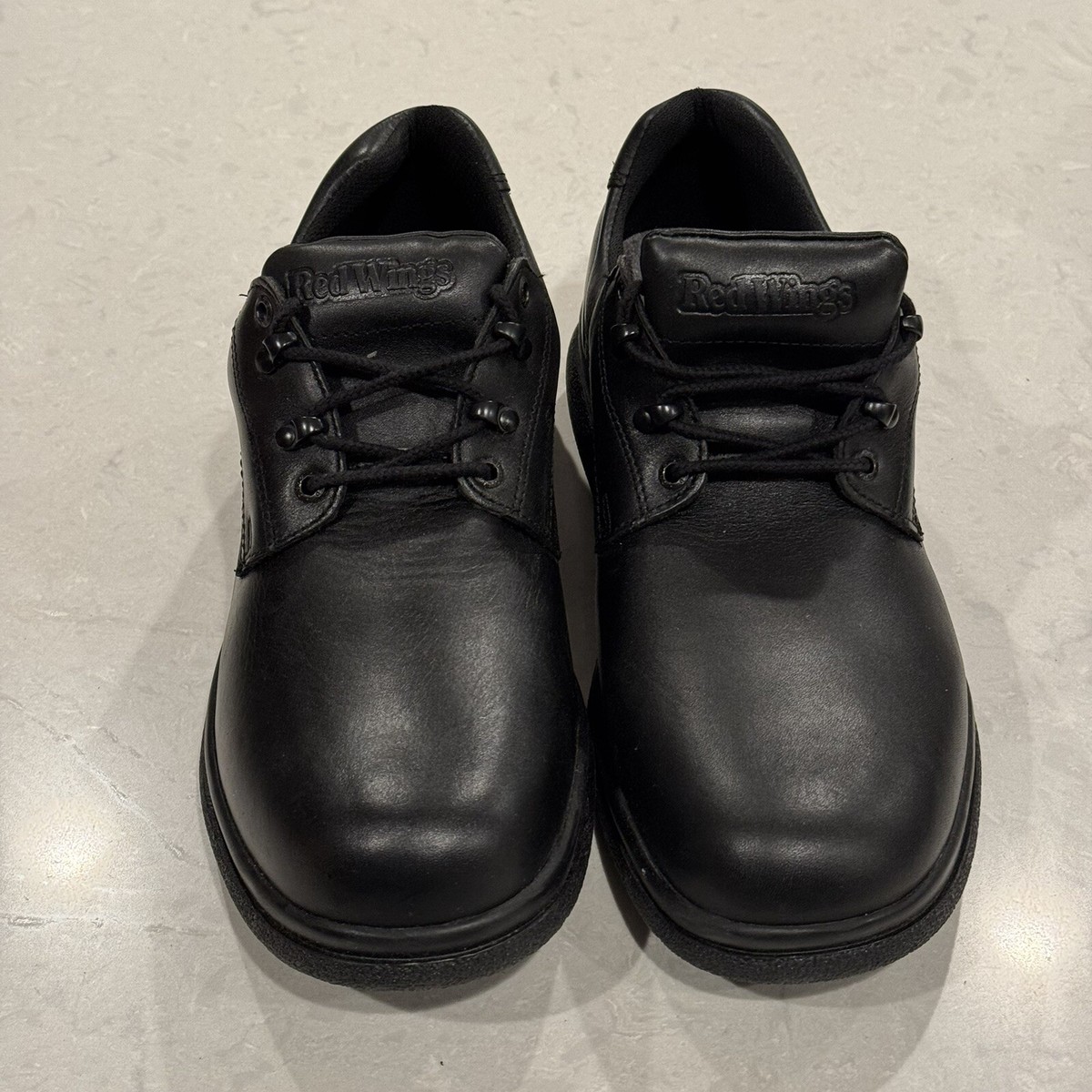 Red Wing 8618 Black Leather Oxford Work Shoes Mens Size 15