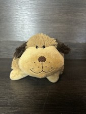 Pillow Pets Dream Lites Brown Dog Stuffed Animal Nightlight Starry Sky