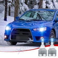2x 8000k Ice Blue Cob 9005 9006 Led Lights Bulb Headlight High Beam Super Bright