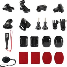Helmet Base Adhesive Tripod Adapter Mount for GoPro/Insta360/DJI/AKASO/SJCAM A3